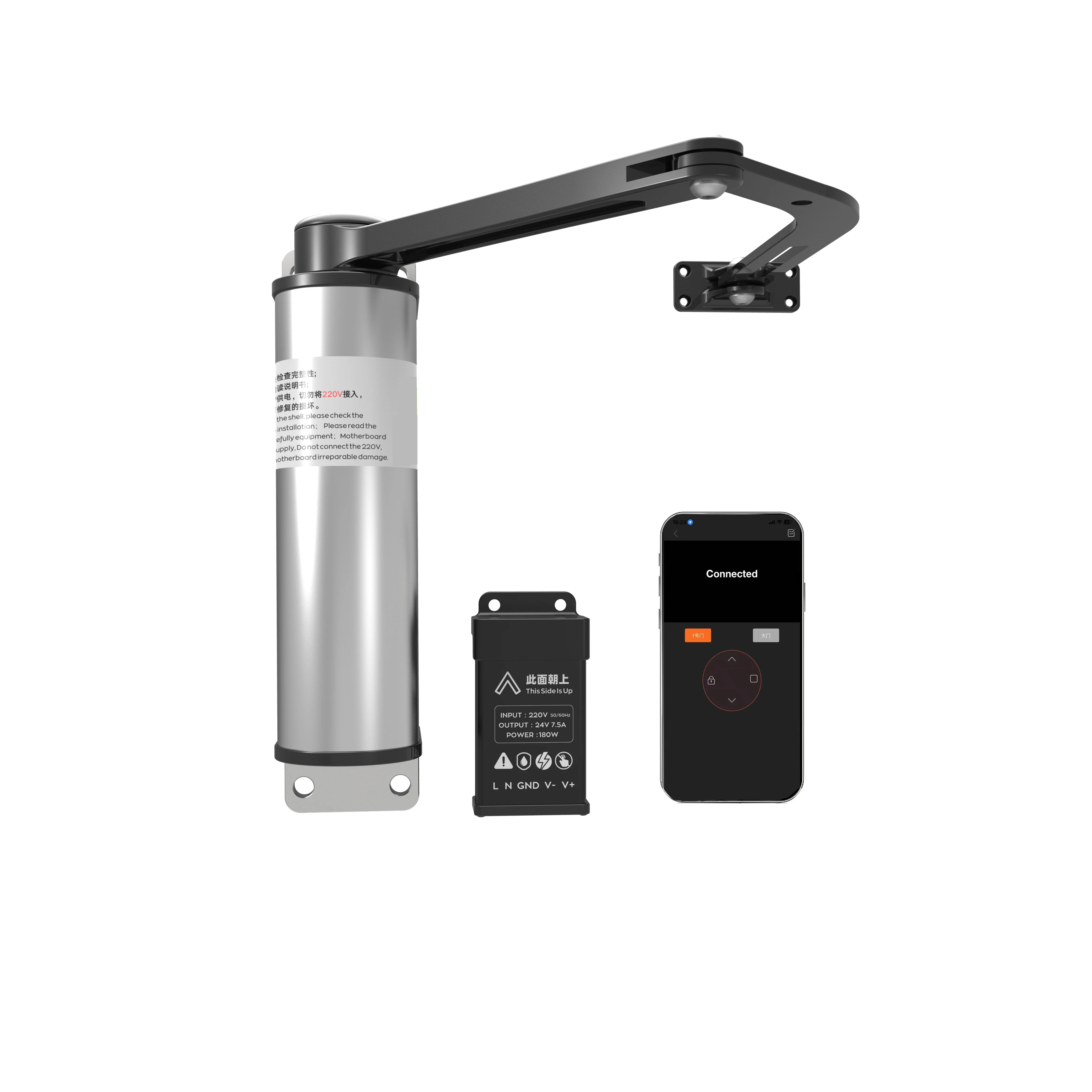 Modern Automatic Swing Gate Opener Electric Door Closer For Double Swing Door New Product For Hotels Side-mounted Door Opener
Modern Automatic Swing Gate Opener Electric Door Closer For Double Swing Door New Product For Hotels Side-mounted Door Opener