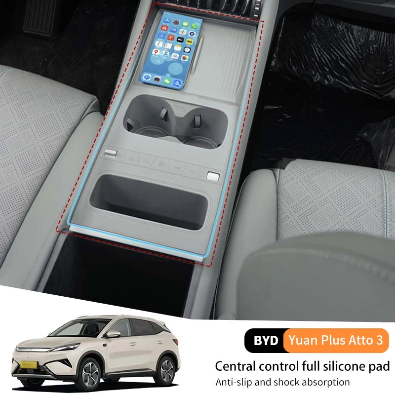 For Byd Yuan Plus 2025 Car Central Control Silicone Pad Wireless Charging Water Cup Protective Mat Anti-slip Shock absorption
For Byd Yuan Plus 2025 Car Central Control Silicone Pad Wireless Charging Water Cup Protective Mat Anti-slip Shock absorption