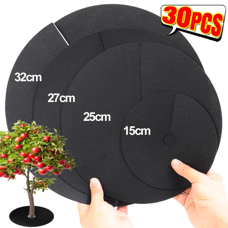 5-30PCS Non-Woven Tree Mulch Rings Protector Mats Anti Grass Weeding Barrier Mat Reusable Plant Control Root Protection Cushions
5-30PCS Non-Woven Tree Mulch Rings Protector Mats Anti Grass Weeding Barrier Mat Reusable Plant Control Root Protection Cushions