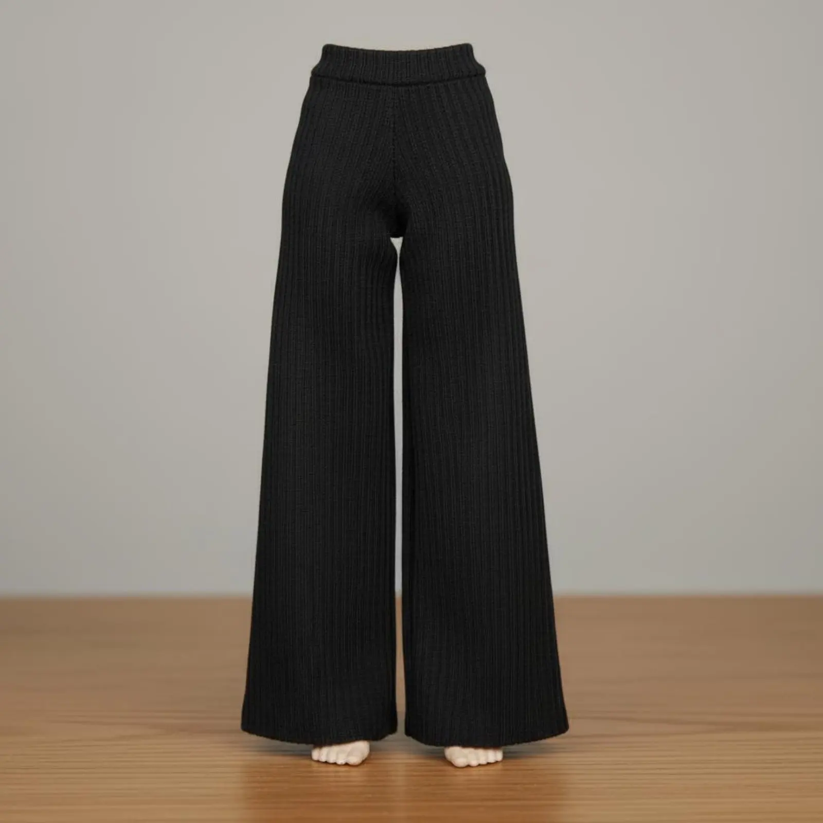1/12 Scale Wide-Leg Pants Elastic Material Miniature Black Trousers for Hobbyists
1/12 Scale Wide-Leg Pants Elastic Material Miniature Black Trousers for Hobbyists