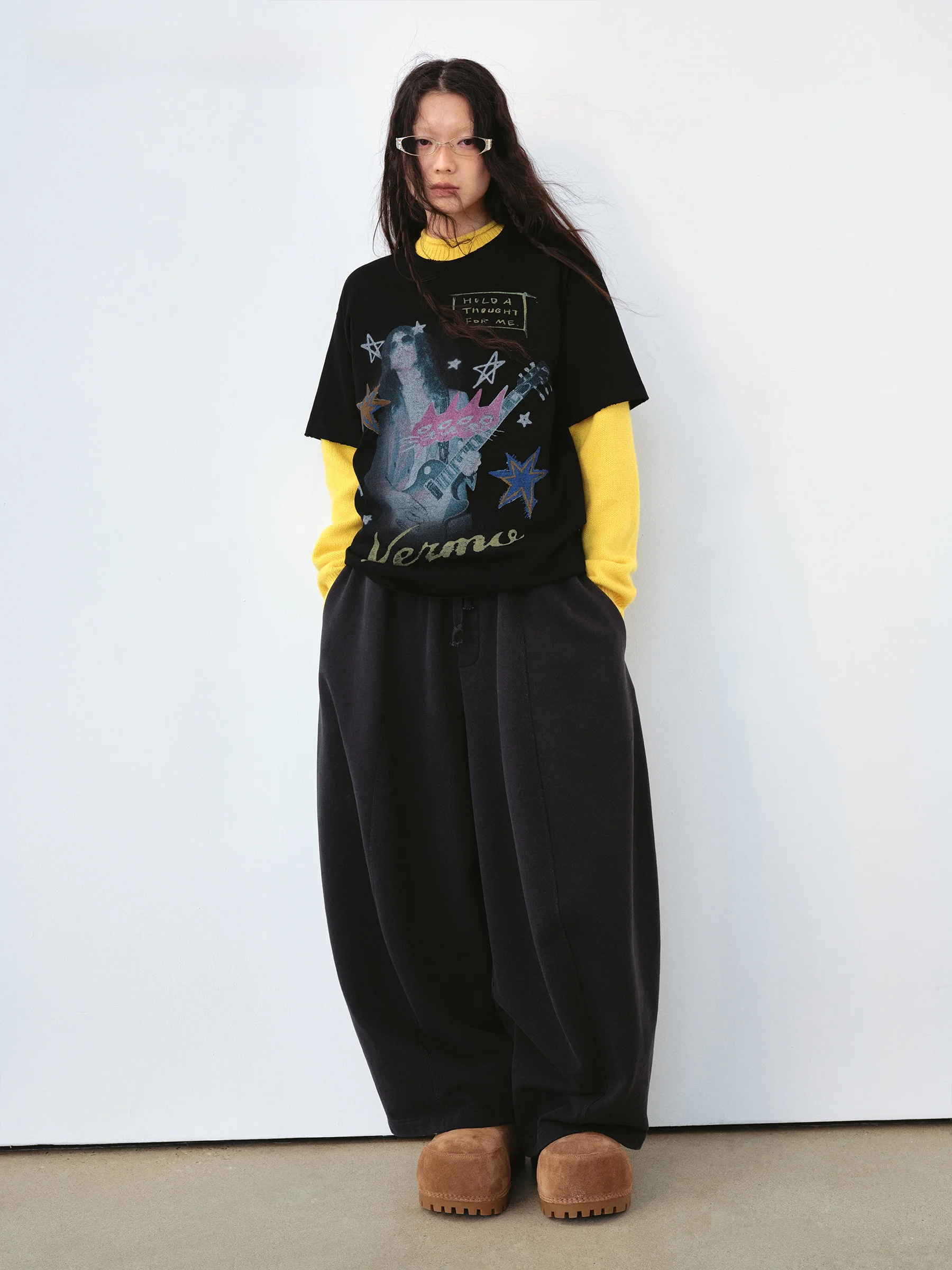 VERMO Ретро Distred Ro Singer Print Свободная футболка ort Sve из чистого хлопка Удобная дышащая круглая футболка Ne
VERMO Ретро Distred Ro Singer Print Свободная футболка ort Sve из чистого хлопка Удобная дышащая круглая футболка Ne