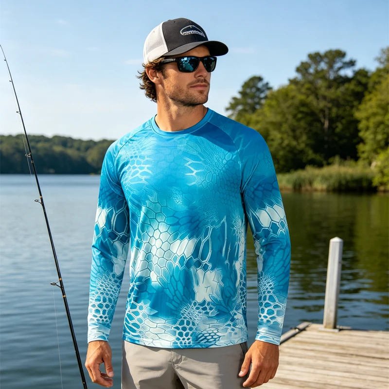 2026 Fishing Shirts Men Sun Protection Long Sleeve Jerseys Summer Fishing Clothes Anti-UV Fishing T-Shirt XS-3XL
2026 Fishing Shirts Men Sun Protection Long Sleeve Jerseys Summer Fishing Clothes Anti-UV Fishing T-Shirt XS-3XL