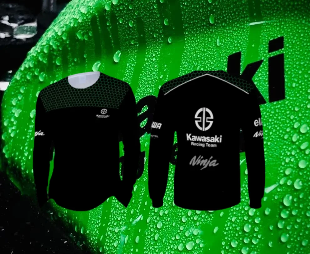 2025 Long Sleeved New Kawasaki Motorcycle Racing Ver5 3D Printed Round Neck Bicycle/adult T-shirt Training Suit
2025 Long Sleeved New Kawasaki Motorcycle Racing Ver5 3D Printed Round Neck Bicycle/adult T-shirt Training Suit