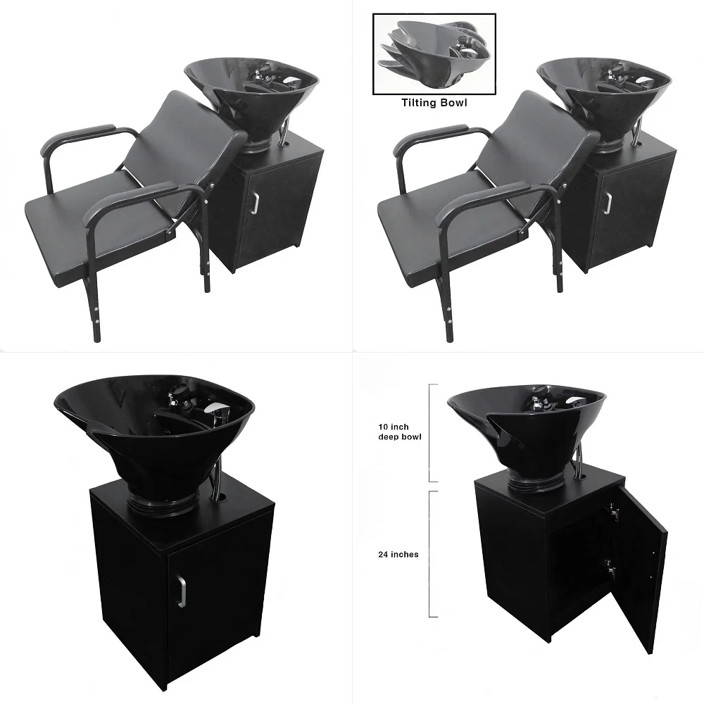 Cabinet TILTING ABS Plastic Shampoo Black Bowl Salon Chair Lumbar Support TLCB36TiltCabinet216
Cabinet TILTING ABS Plastic Shampoo Black Bowl Salon Chair Lumbar Support TLCB36TiltCabinet216