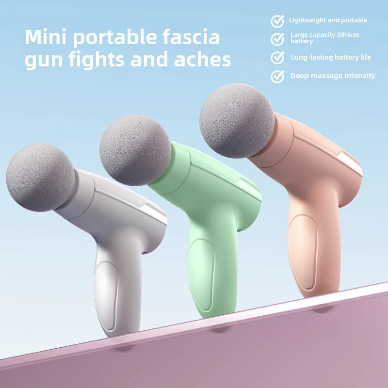 New Fascia Gun Mini Portable USB Charging Muscle Relaxation Fitness Massager Professional Cordless Handheld Massage Gun
New Fascia Gun Mini Portable USB Charging Muscle Relaxation Fitness Massager Professional Cordless Handheld Massage Gun