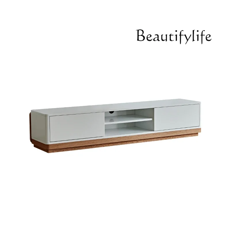 Stretching function White storage TV cabinet, simple white paint super long floor cabinet large space
Stretching function White storage TV cabinet, simple white paint super long floor cabinet large space