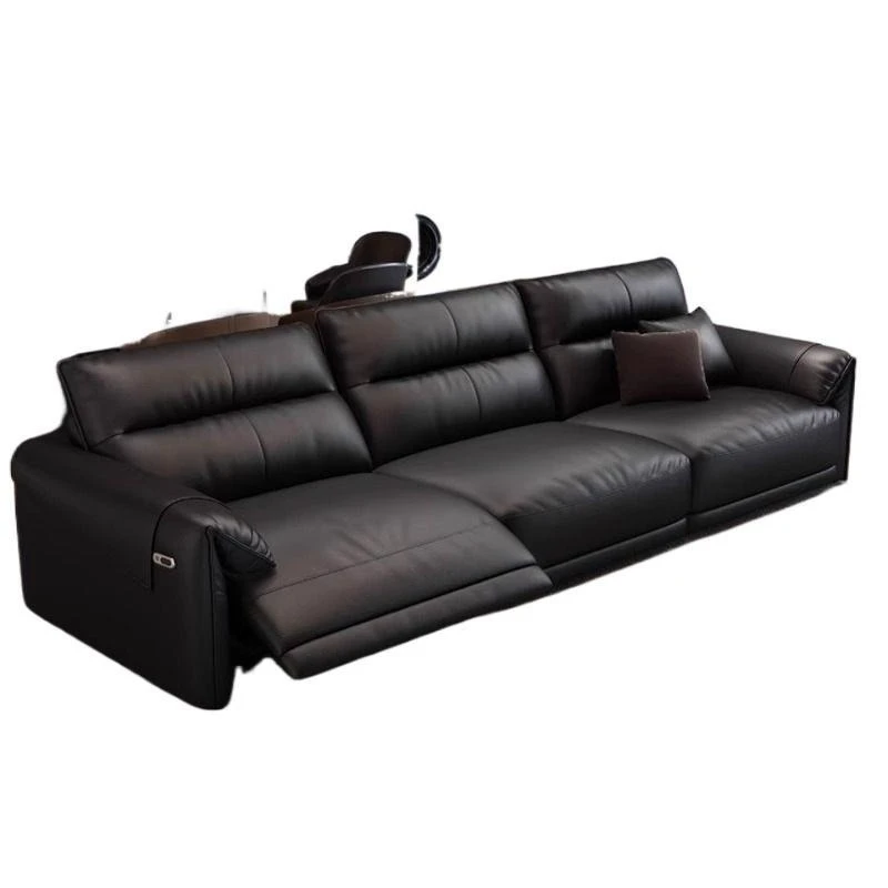 Minimal small apartment living room first layer cowhide first class space capsule straight row leather sofa
Minimal small apartment living room first layer cowhide first class space capsule straight row leather sofa