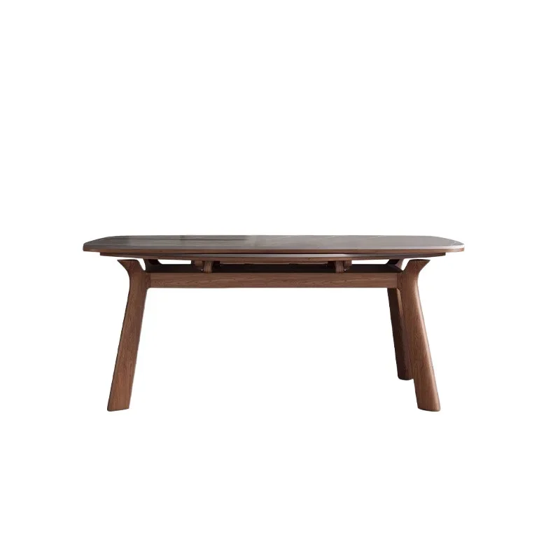 Retractable rock slab solid wood dining table household small apartment variable round table modern simple light luxury square
Retractable rock slab solid wood dining table household small apartment variable round table modern simple light luxury square