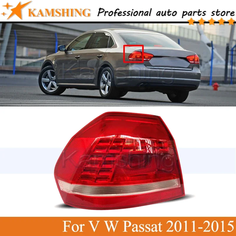 Kamshing Outer Rear Tail light lamp For V W Passat 2011 2012 2013 2014 2015 Rear Brake Light Tail lamp head Lamp light
Kamshing Outer Rear Tail light lamp For V W Passat 2011 2012 2013 2014 2015 Rear Brake Light Tail lamp head Lamp light