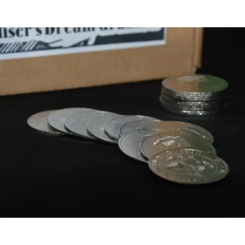 Magic Tricks Miser's Dream Granted Gimmicks Close Up Appearing Coin Magia Props Accessories Mentalism Magicians Street Bar Funny
Magic Tricks Miser's Dream Granted Gimmicks Close Up Appearing Coin Magia Props Accessories Mentalism Magicians Street Bar Funny