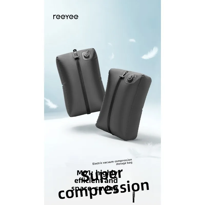 Fully automatic vacuum compression bag for backpacks and luggage, foldable for storage
Fully automatic vacuum compression bag for backpacks and luggage, foldable for storage