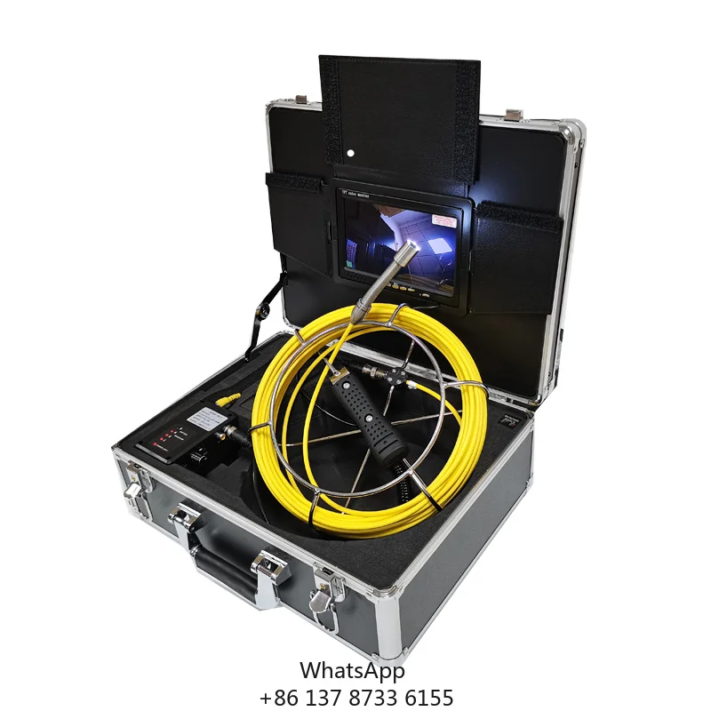 17mm 1000TVL Drain Sewer Inspection Camera System 7 Inch Monitor Drain Camera Pipe Inspection Sewer 20M Sewer Pipe Probe Camera
17mm 1000TVL Drain Sewer Inspection Camera System 7 Inch Monitor Drain Camera Pipe Inspection Sewer 20M Sewer Pipe Probe Camera