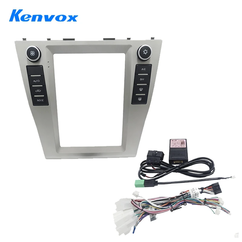 9.7" Tesla Vertical Screen Car Radio Fascia Frame for Toyota 2008-2012 Camry with buttons Dash Kit Install Panel wire harness
9.7" Tesla Vertical Screen Car Radio Fascia Frame for Toyota 2008-2012 Camry with buttons Dash Kit Install Panel wire harness