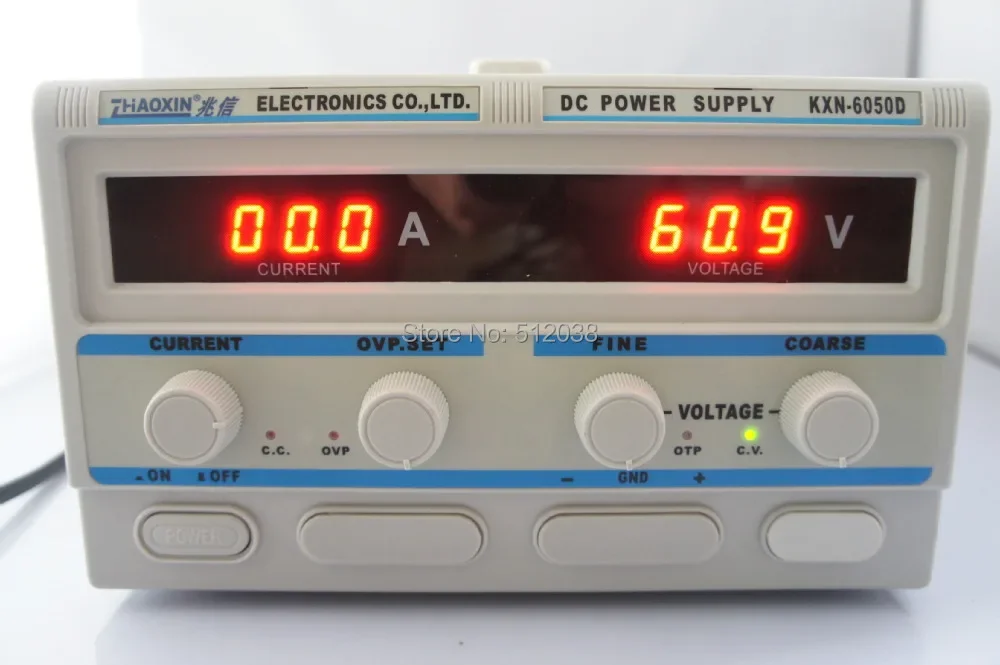 KXN-6050D KXN Series High-power Switching DC Power Supply Single output:0-60V 0-50A 
KXN-6050D KXN Series High-power Switching DC Power Supply Single output:0-60V 0-50A