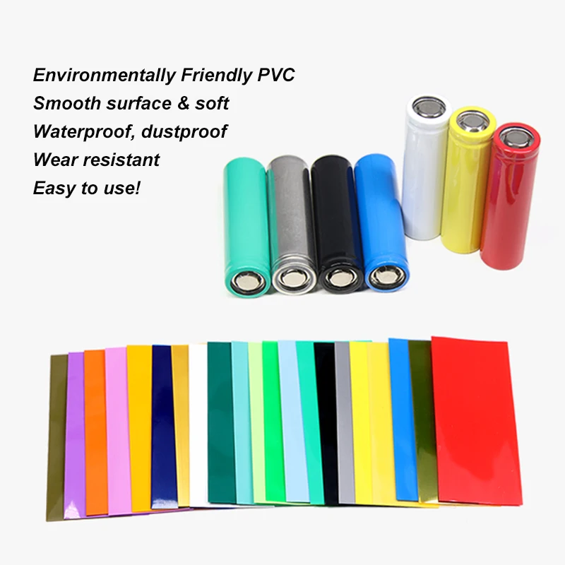 PVC Heat Shrink Tube 18650/21700/26650/No.5/No.7 Battery Wrap Waterproof Insulated Shrinkable Wire Sleeve Wrap Battery Film
PVC Heat Shrink Tube 18650/21700/26650/No.5/No.7 Battery Wrap Waterproof Insulated Shrinkable Wire Sleeve Wrap Battery Film