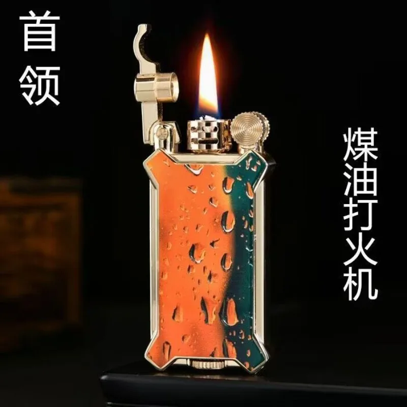 New CHIEF Chief Lighter Extended Edition Cool and Durable Retro Grinding Wheel Ignition Windproof Gift Tide
New CHIEF Chief Lighter Extended Edition Cool and Durable Retro Grinding Wheel Ignition Windproof Gift Tide