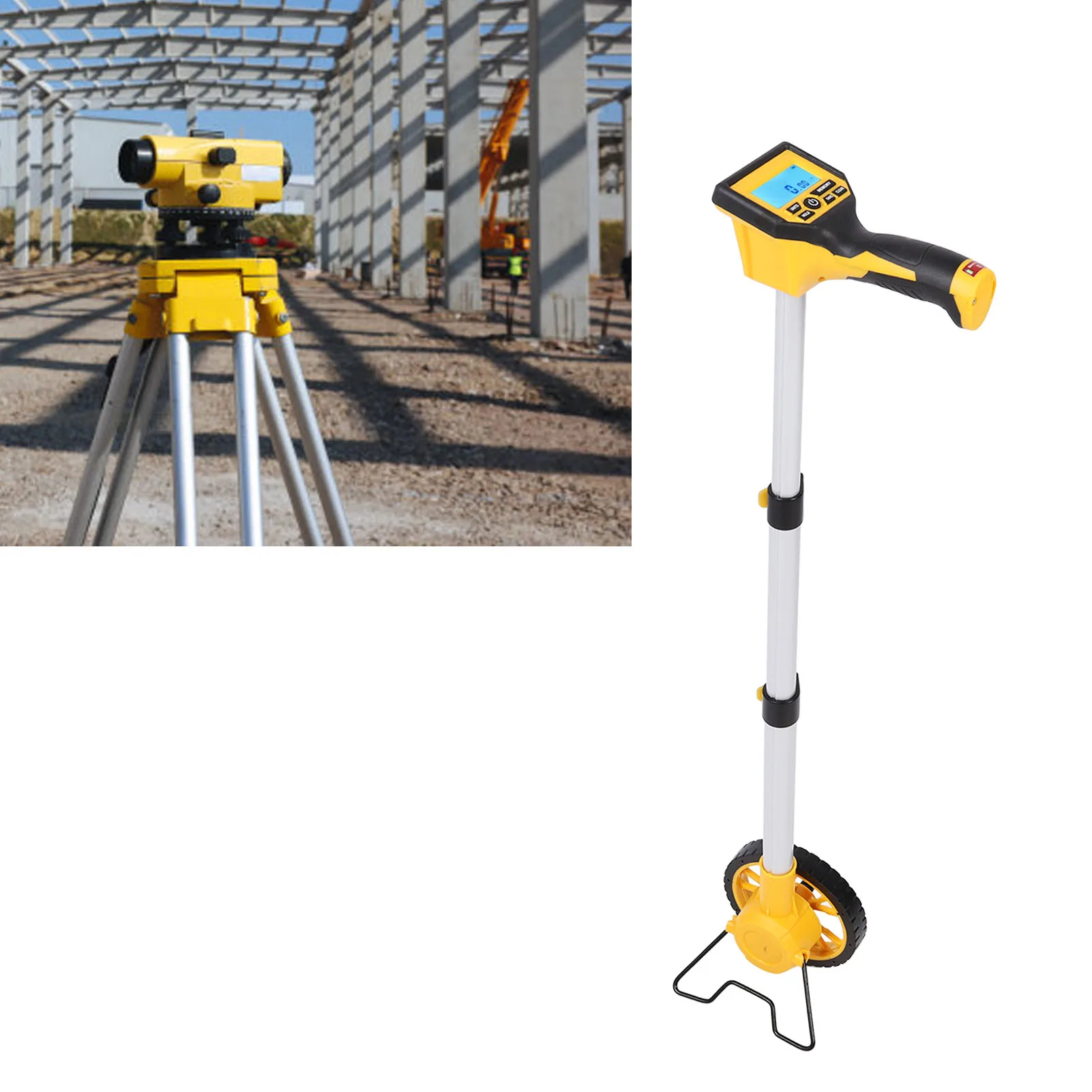 Distance Measuring Wheel Digital Display Measuring Wheel 7 Functions Stretchable Metric Imperial for Industrial Use
Distance Measuring Wheel Digital Display Measuring Wheel 7 Functions Stretchable Metric Imperial for Industrial Use