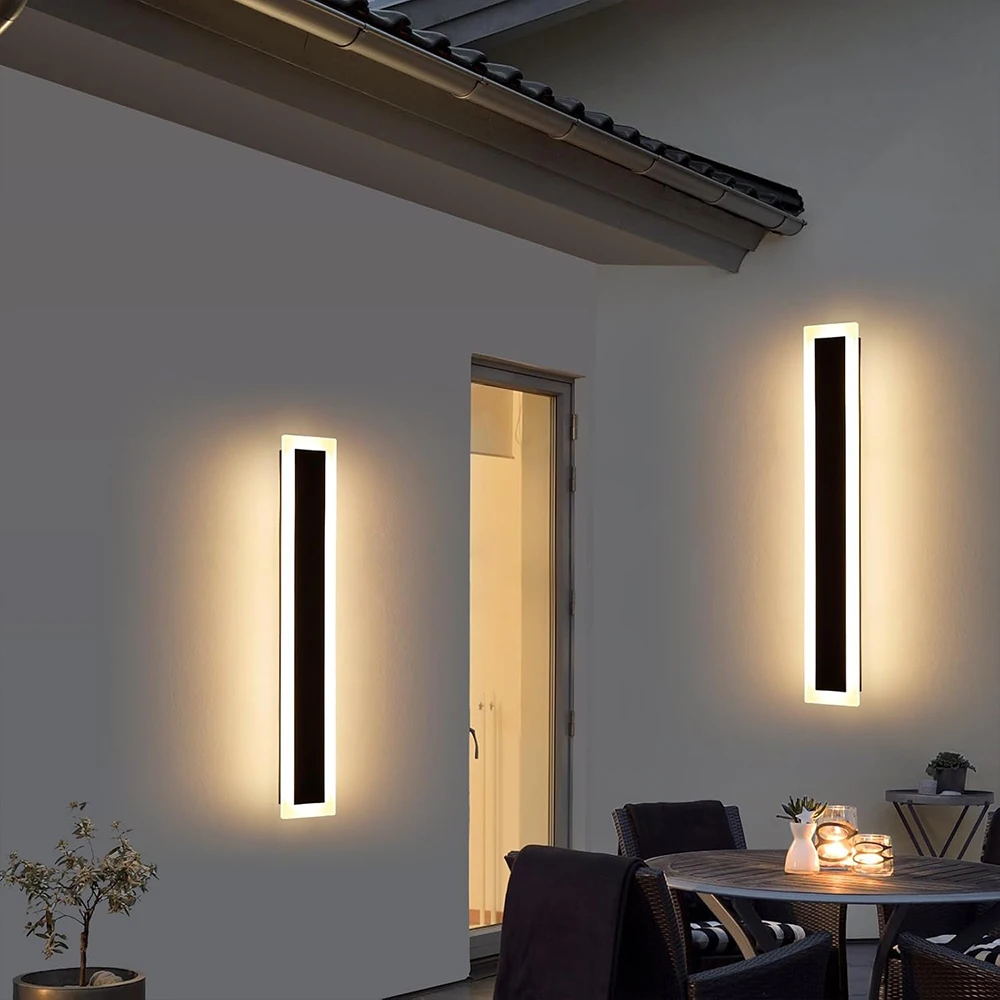 Outdoor Solar Powered Modern LED Wall Lamp Waterproof Made White Acrylic Material For External Lighting Houses Patios Garages
Outdoor Solar Powered Modern LED Wall Lamp Waterproof Made White Acrylic Material For External Lighting Houses Patios Garages