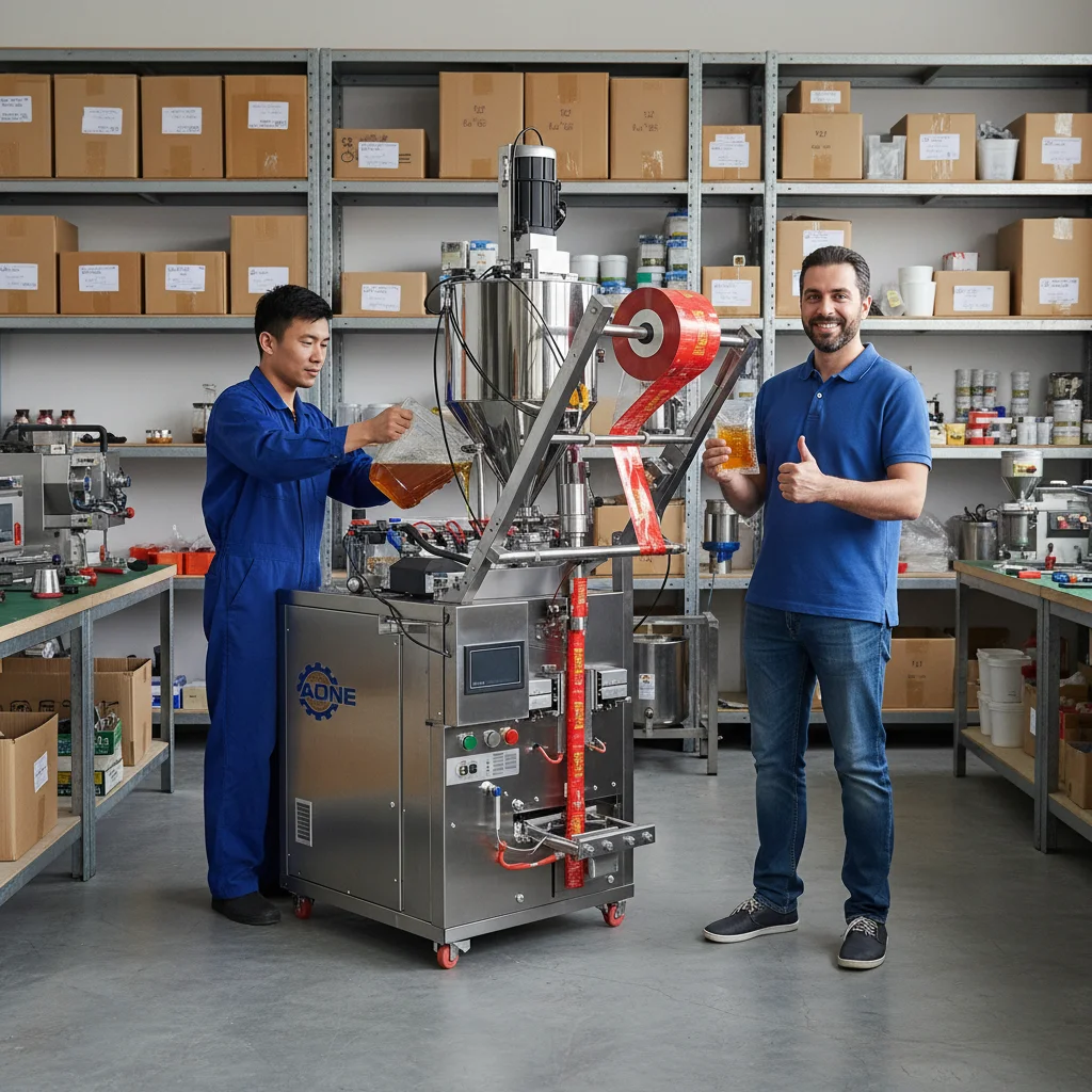 Stainless Steel 316 Ketchup Packing Machine for Food Grade Marinade and Sauce Packaging Machinery
Stainless Steel 316 Ketchup Packing Machine for Food Grade Marinade and Sauce Packaging Machinery
