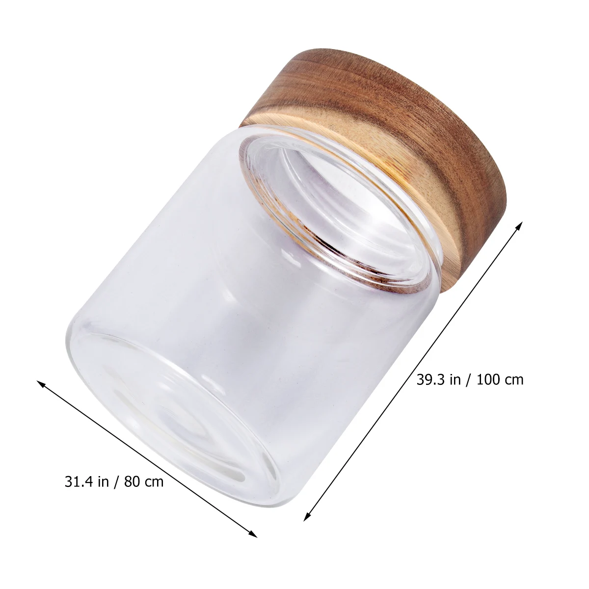 Glass Sealed Containers Wooden Cover Jars Airtight Kitchen Boxes Food Storage Canisters Grain Sealer Premium Material Strong
Glass Sealed Containers Wooden Cover Jars Airtight Kitchen Boxes Food Storage Canisters Grain Sealer Premium Material Strong