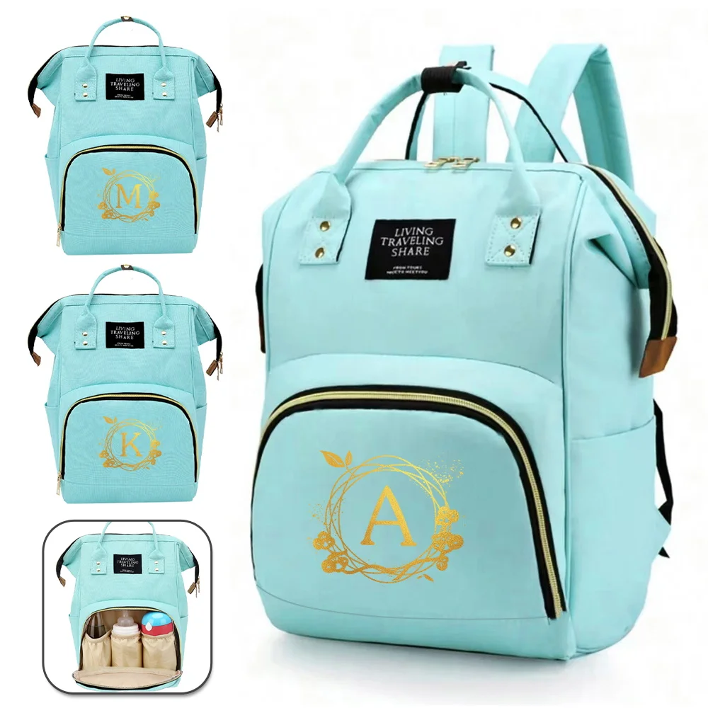 Maternity Bag Changing Mat Convenient Tote Large Capacity Infant Products Mommy Backpack Wreath Series with Compartments
Maternity Bag Changing Mat Convenient Tote Large Capacity Infant Products Mommy Backpack Wreath Series with Compartments