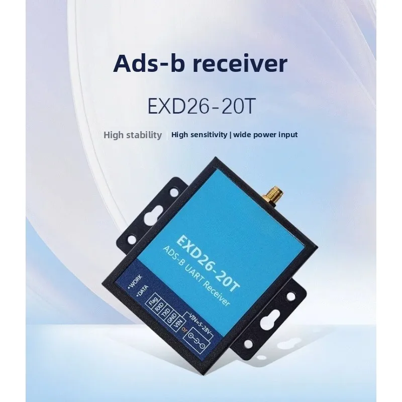 Industrial grade ADS-B receiver ADSB ground station serial port network port output EXD26-20T EXD26-30LT
Industrial grade ADS-B receiver ADSB ground station serial port network port output EXD26-20T EXD26-30LT