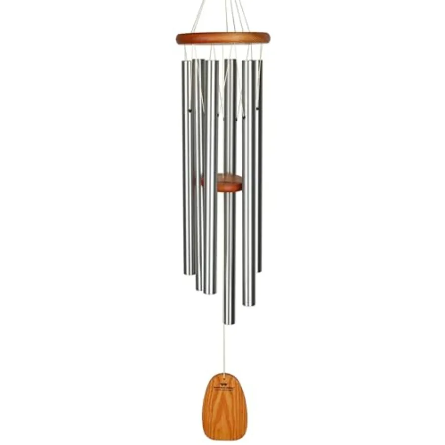 Outdoor Wind Chime for Patio, Porch, Garden: 40 Medium Silver Aluminum, Soothing Tone, Memorial Gift for Loved Ones
Outdoor Wind Chime for Patio, Porch, Garden: 40 Medium Silver Aluminum, Soothing Tone, Memorial Gift for Loved Ones