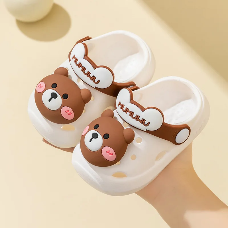 Cartoon Home Slippers Kids Fashion Cute Soft Soled Non-slip Sandals Summer New Design Shoes Baby Unisex PVC Round Head Slippers
Cartoon Home Slippers Kids Fashion Cute Soft Soled Non-slip Sandals Summer New Design Shoes Baby Unisex PVC Round Head Slippers