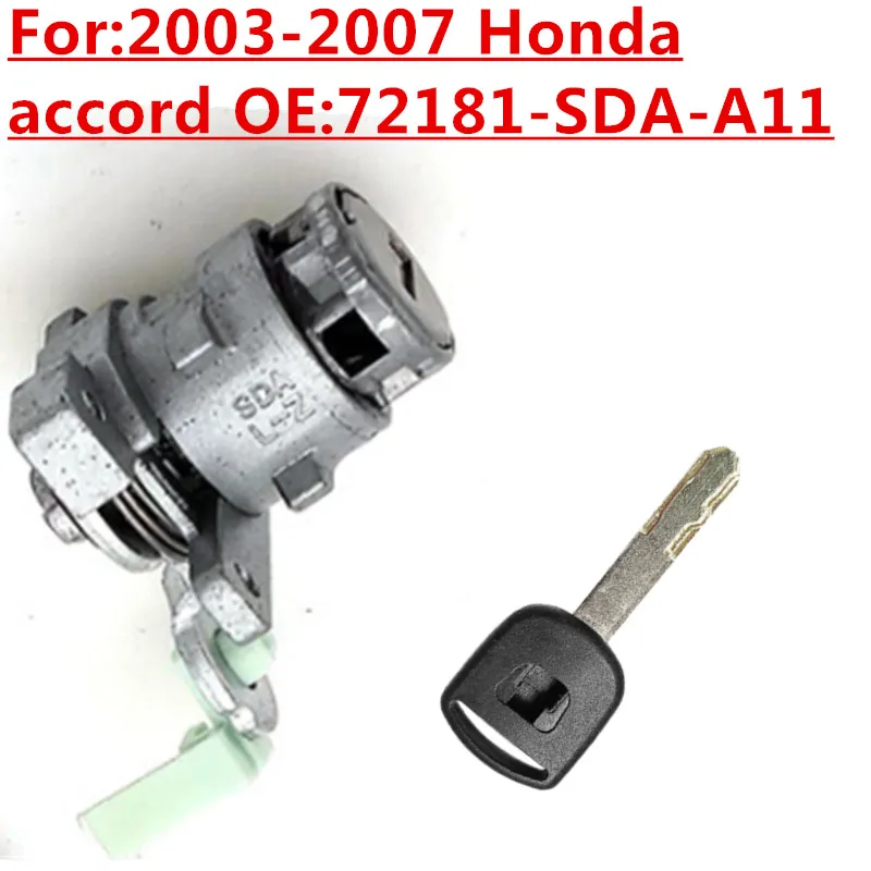 Replacement Auto Left Lock Cylinder Fit For 2003-2007 Honda Accord OE:72181-SDA-A11 With 1 Pcs Key
Replacement Auto Left Lock Cylinder Fit For 2003-2007 Honda Accord OE:72181-SDA-A11 With 1 Pcs Key