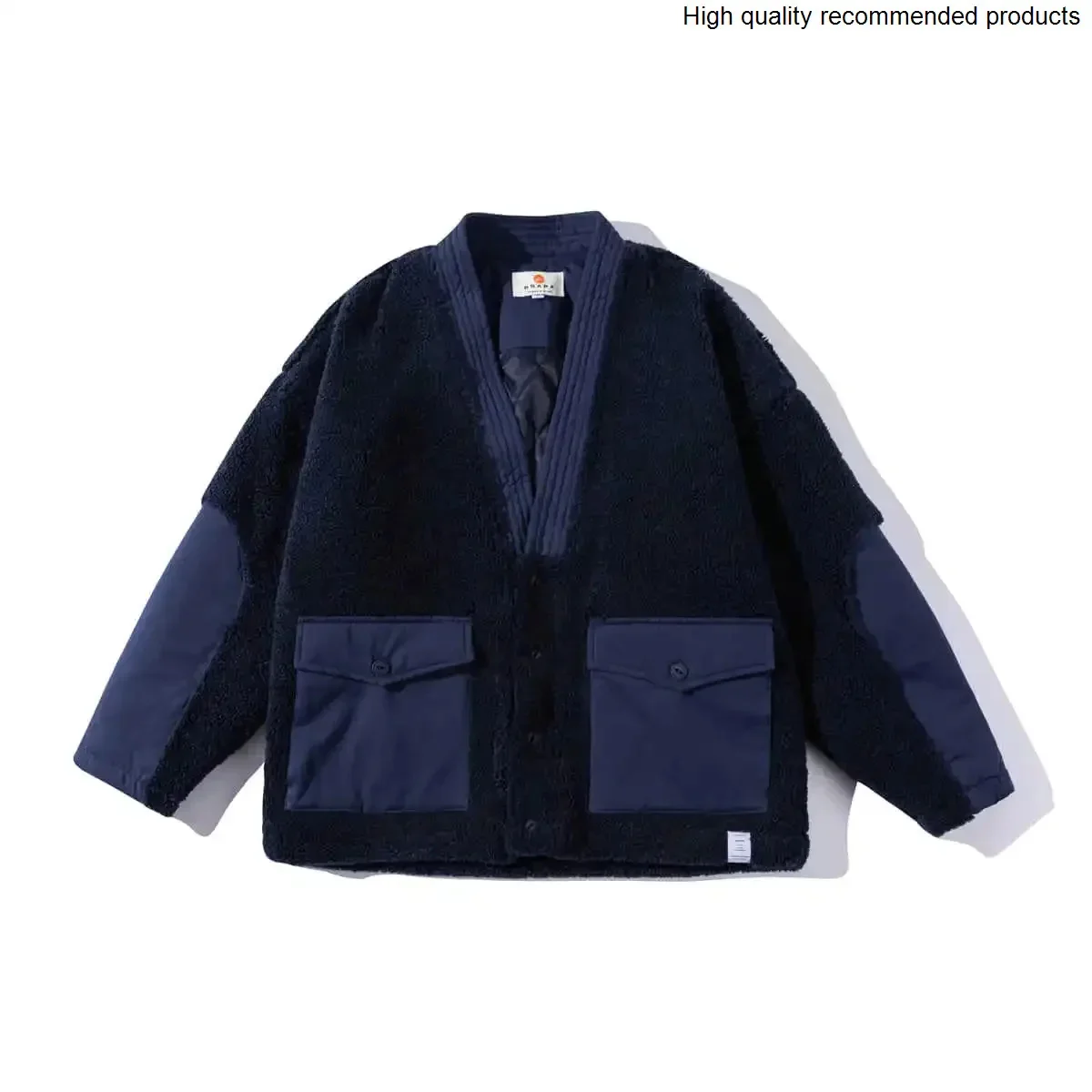 Quilted Jacket Men Streetwear Winter Fashion Loose Casual Vintage Japan Cotton Padded Kimono Parkas Jacket Cityboy Warm Coat
Quilted Jacket Men Streetwear Winter Fashion Loose Casual Vintage Japan Cotton Padded Kimono Parkas Jacket Cityboy Warm Coat