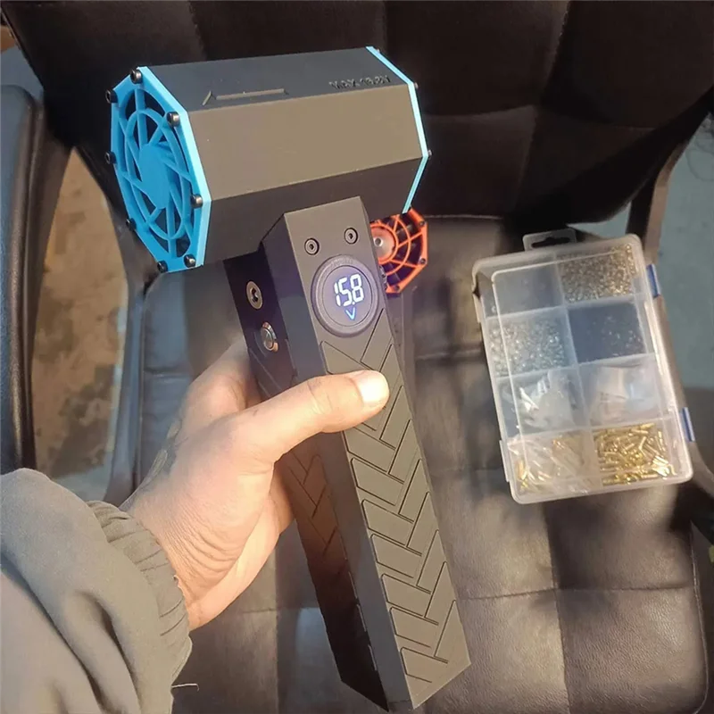 【Hot Cake】HG1344 1344W Handheld Violent Fan Turbo Jet Fan With Speed Over 100000RPM 1500Gthrust Powerful Blower
【Hot Cake】HG1344 1344W Handheld Violent Fan Turbo Jet Fan With Speed Over 100000RPM 1500Gthrust Powerful Blower