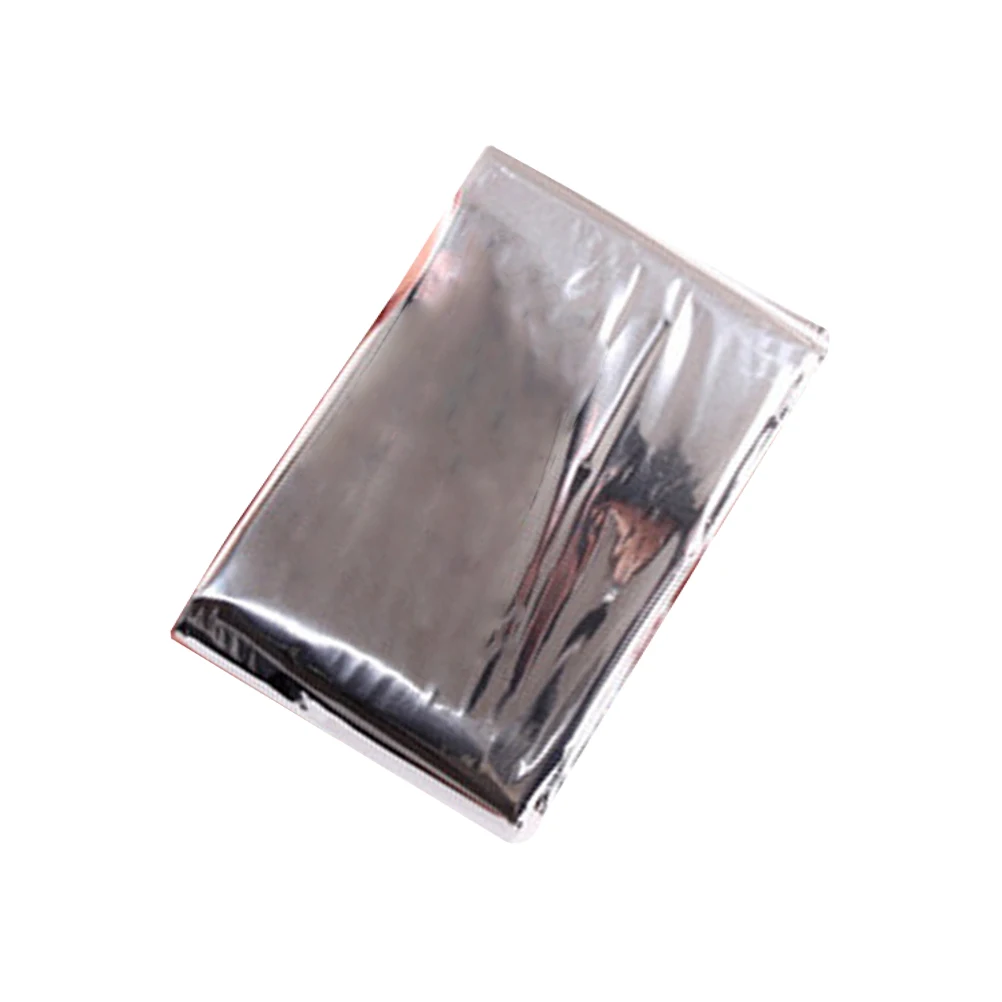 Emergency Blanket Foil Thermal Safety Survival Outdoor Warming Waterproof Reflective Heat Carpet Silver Compact Foldable
Emergency Blanket Foil Thermal Safety Survival Outdoor Warming Waterproof Reflective Heat Carpet Silver Compact Foldable