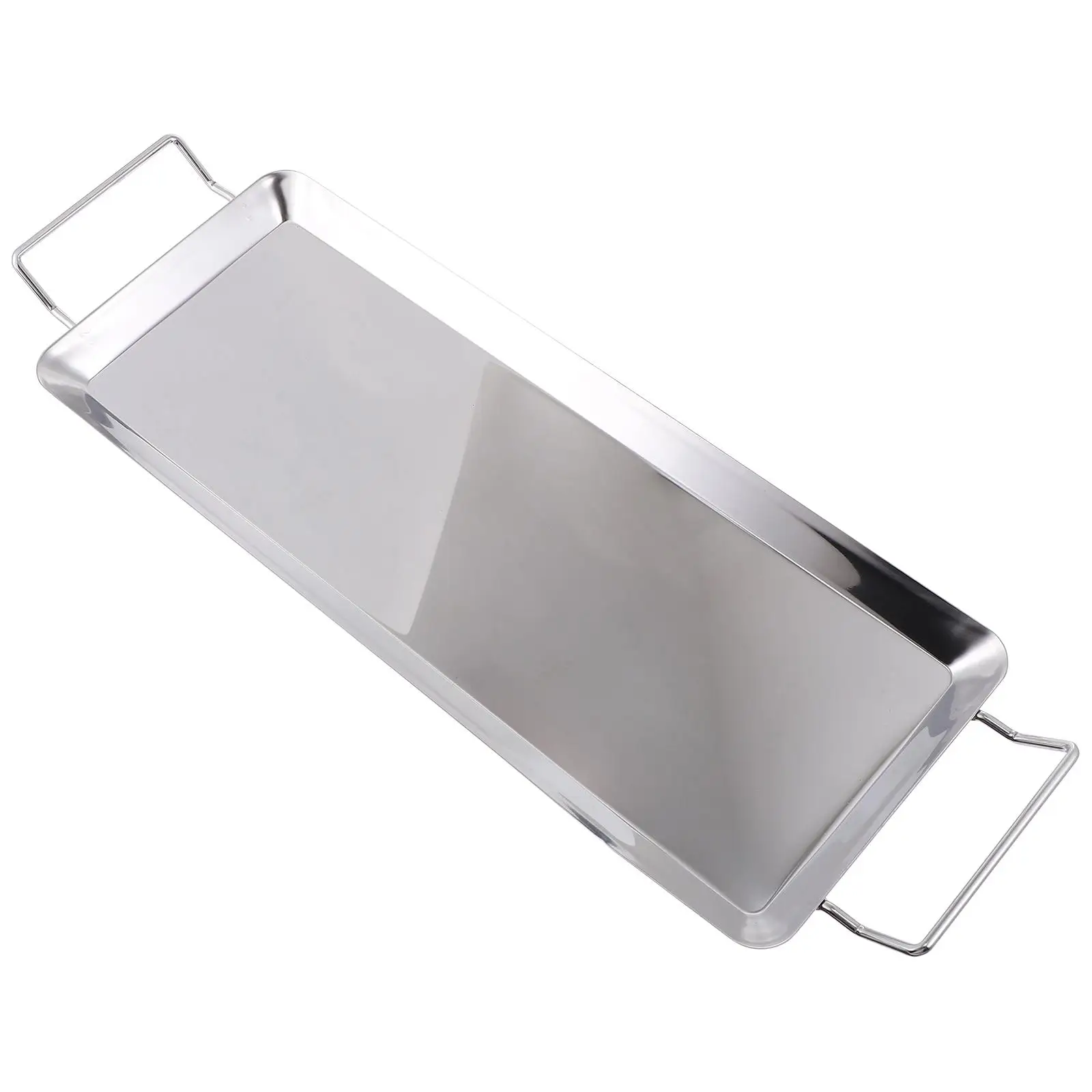 Stainless Steel Griddle Non-Stick Grill Plate Pan Roasting Barbecue Tray Tool Roasting Pan Barbecue Grill Plate BBQ
Stainless Steel Griddle Non-Stick Grill Plate Pan Roasting Barbecue Tray Tool Roasting Pan Barbecue Grill Plate BBQ