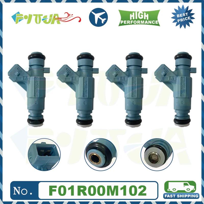 4pcs Fuel injector F01R00M102 For Gasoline Petrol Engine Injection High Impedance Flow Matched New Arrival
4pcs Fuel injector F01R00M102 For Gasoline Petrol Engine Injection High Impedance Flow Matched New Arrival