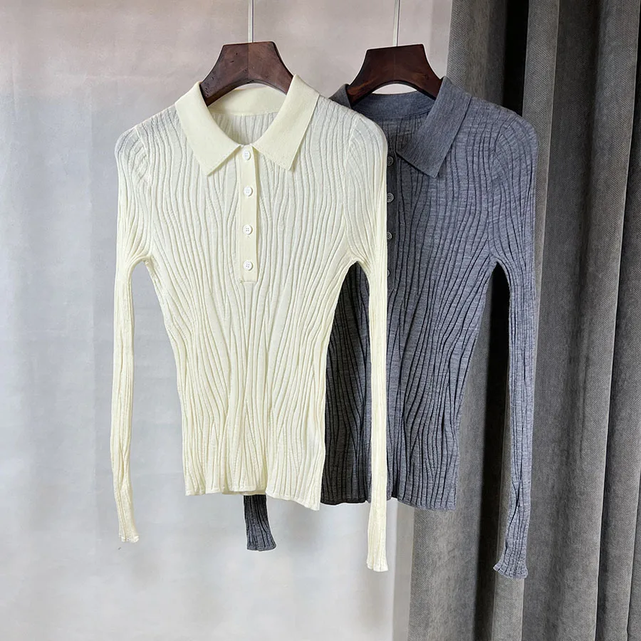 Женский свитер из 100% шерсти Yangzi Yarn, вязаный на 6 иглах, приталенный, базовый слой, для повседневной носки, стильный, элегантный...
Женский свитер из 100% шерсти Yangzi Yarn, вязаный на 6 иглах, приталенный, базовый слой, для повседневной носки, стильный, элегантный...