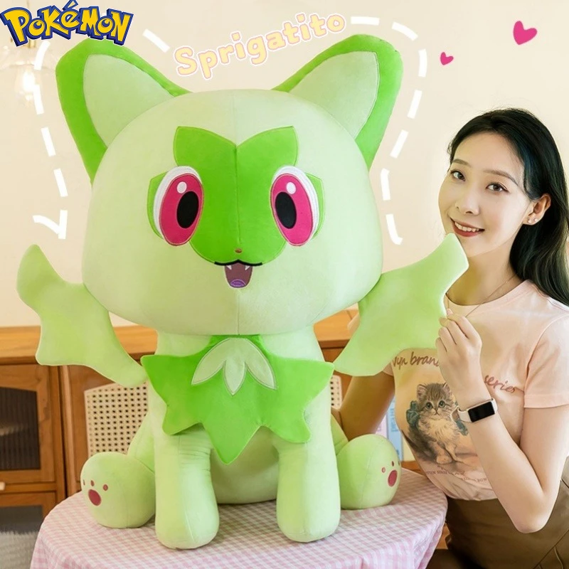 35/45/60CM Big Size Pokemon Sprigatito Plushies Cartoon Anime Plush Soft Doll Pillow Kawaii Stuffed Plushies Gifts for Children
35/45/60CM Big Size Pokemon Sprigatito Plushies Cartoon Anime Plush Soft Doll Pillow Kawaii Stuffed Plushies Gifts for Children