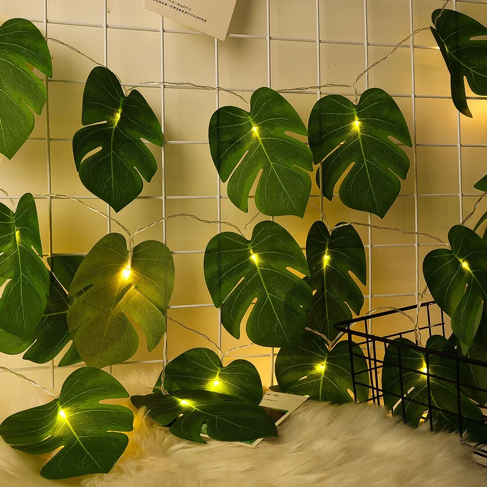 3M/1.5M Green Leaf String Lights Artificial Vine Fairy LED Lights Battery Powered Garland Light For Christmas Parties Decoration
3M/1.5M Green Leaf String Lights Artificial Vine Fairy LED Lights Battery Powered Garland Light For Christmas Parties Decoration