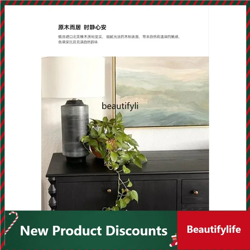 LTL French retro entrance cabinet, antique solid wood dining side cabinet, entrance entrance wall decorative storage cabinet D80
LTL French retro entrance cabinet, antique solid wood dining side cabinet, entrance entrance wall decorative storage cabinet D80