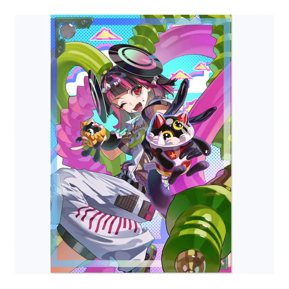 60PCS 63x90mm Protective Sleeves Trading Cards Protector Holographic Animation YuGiOh Card Sleeves Shield Laser Card Deck Cover
60PCS 63x90mm Protective Sleeves Trading Cards Protector Holographic Animation YuGiOh Card Sleeves Shield Laser Card Deck Cover