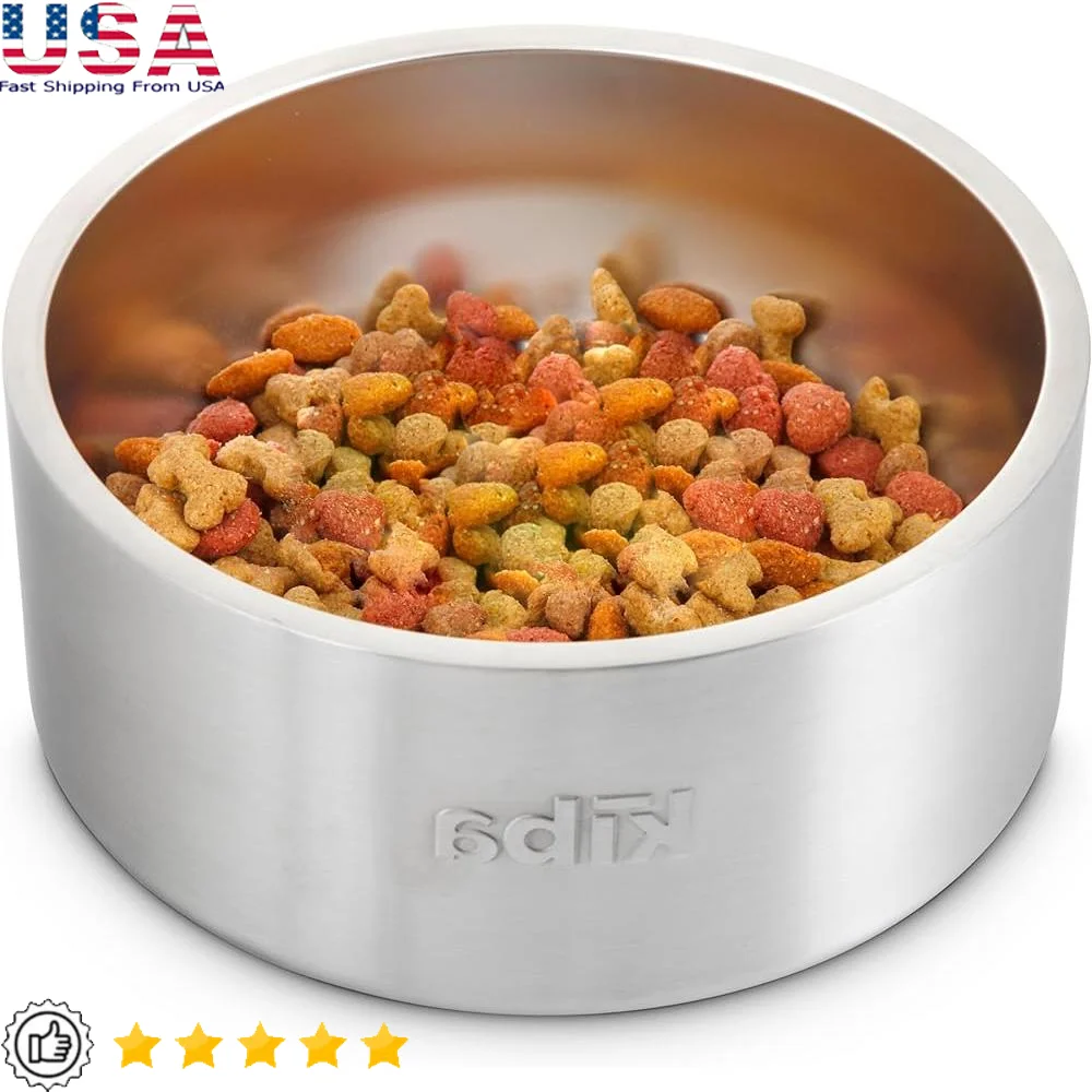 Premium 304 Stainless Steel Dog Bowl Non Slip Durable Easy Clean Rust Resistant Pet Feeding Dish
Premium 304 Stainless Steel Dog Bowl Non Slip Durable Easy Clean Rust Resistant Pet Feeding Dish
