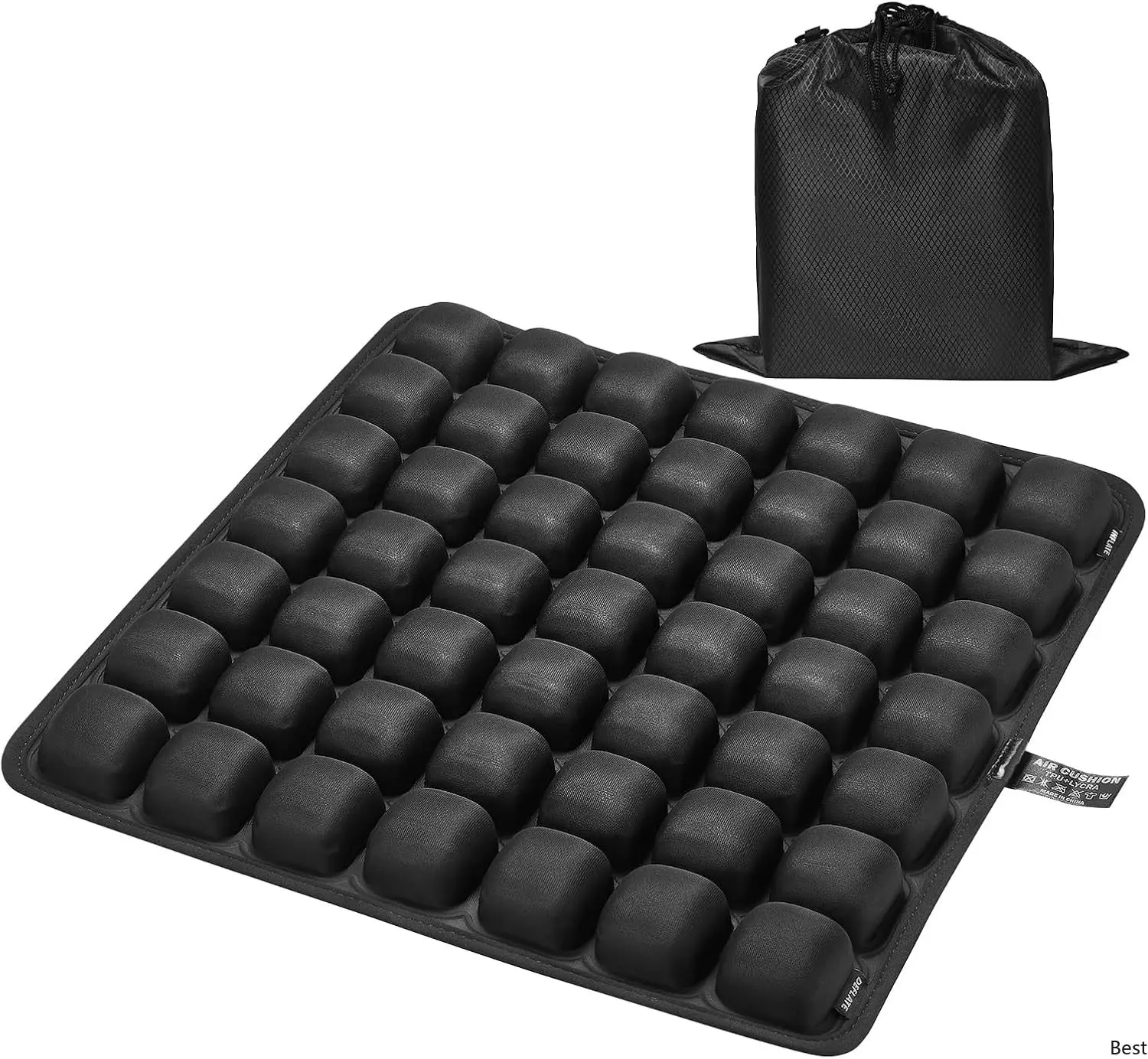 Inflatable Seat Cushion with Press-to-Inflate Design, Airplane Seat Cushion for Long Flights, Travel Cushion for Sciatica Pain Relief, Portable Cushion for Car, Office & Airplane
Inflatable Seat Cushion with Press-to-Inflate Design, Airplane Seat Cushion for Long Flights, Travel Cushion for Sciatica Pain Relief, Portable Cushion for Car, Office & Airplane