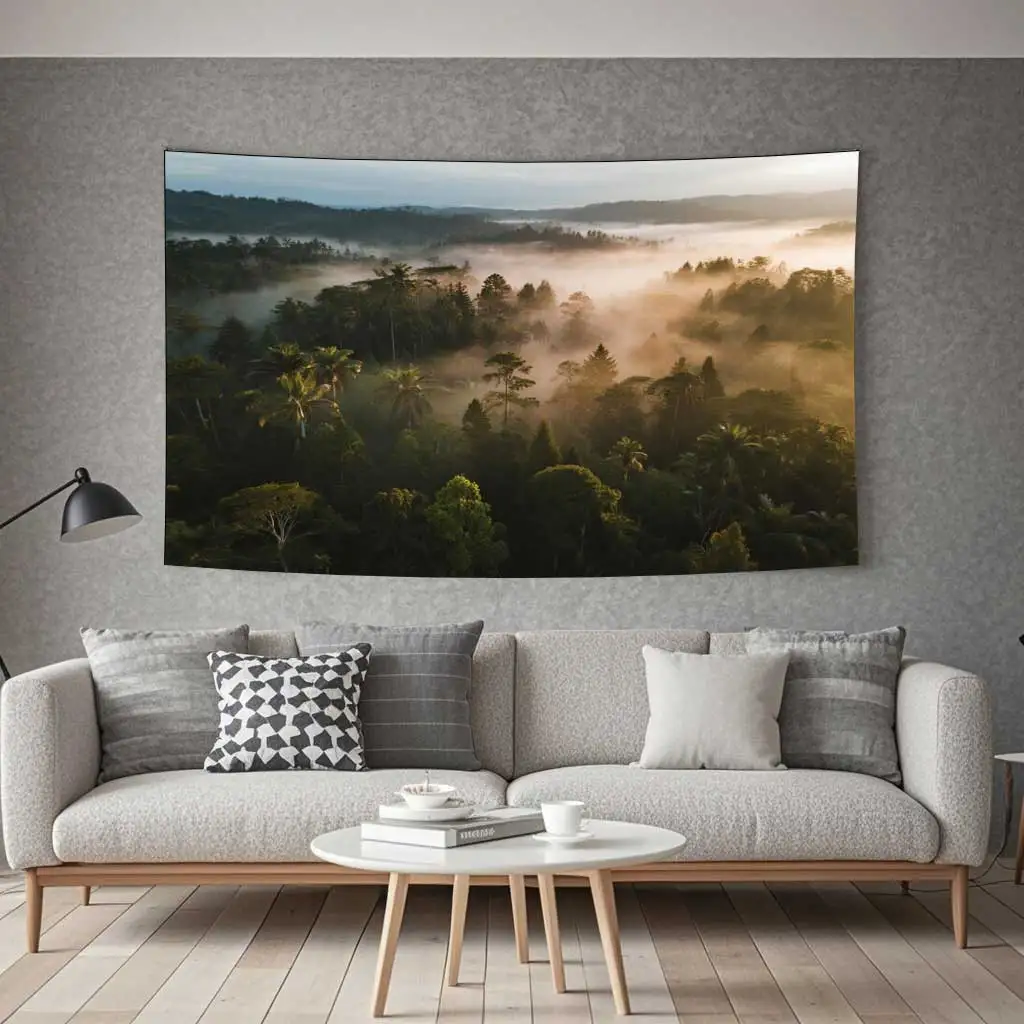 Custom Tapestry Print Your PhotoRainforest Overlooking Personalized Tapestry Wet Canopy Cascading Living Room Room Decoration
Custom Tapestry Print Your PhotoRainforest Overlooking Personalized Tapestry Wet Canopy Cascading Living Room Room Decoration