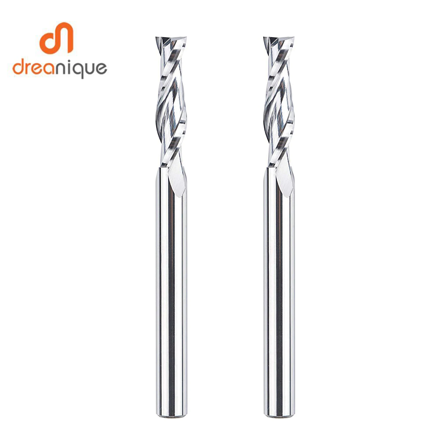 Dreanique 2 шт. твердосплавная фреза с 2 канавками вверх спиральная фреза для деревообработки
Dreanique 2 шт. твердосплавная фреза с 2 канавками вверх спиральная фреза для деревообработки