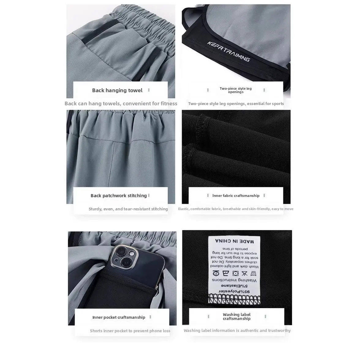 Men's Sporty Loose Fit Running Shorts Summer Breathable Fitness Training Pants Three-Inch Polyester Fiber mid Waist Shorts
Men's Sporty Loose Fit Running Shorts Summer Breathable Fitness Training Pants Three-Inch Polyester Fiber mid Waist Shorts