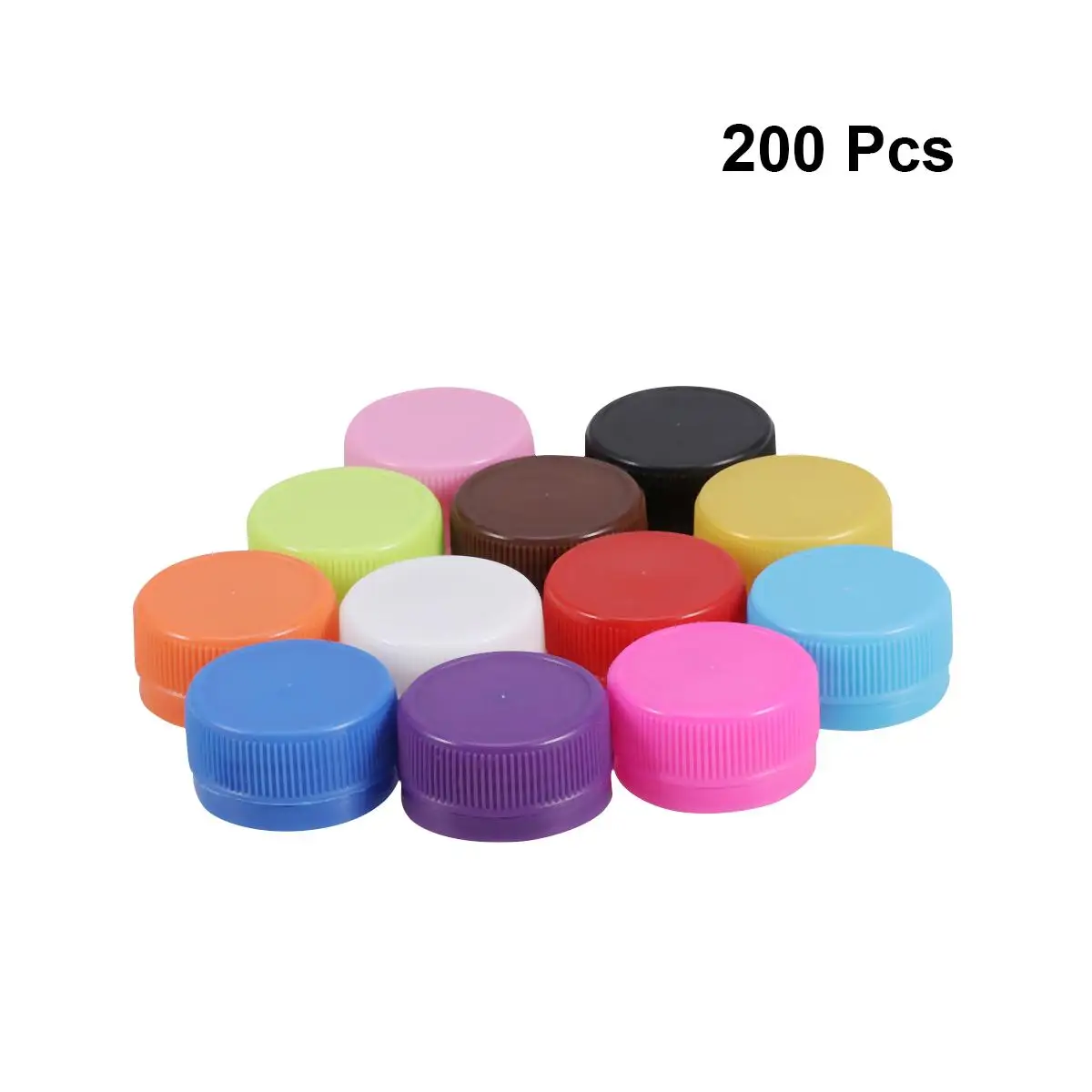 200 Pcs Long-lasting Bottle Caps Drinks Home Decoration Colorful Environmental Protection
200 Pcs Long-lasting Bottle Caps Drinks Home Decoration Colorful Environmental Protection