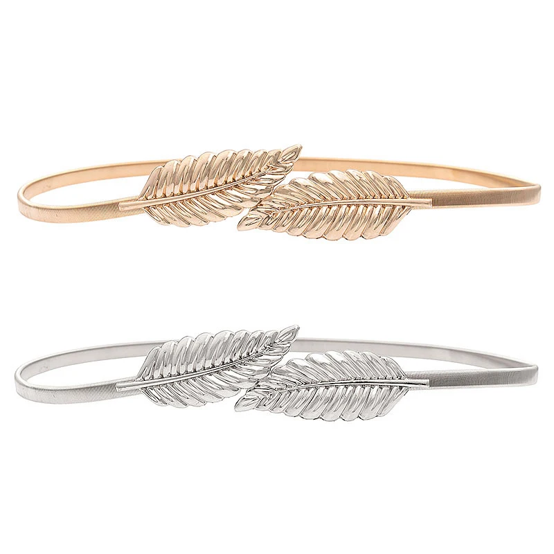 New Leaf Shape Belts For Girl Women's Belt Gold Silver Leaf Elastic Metal Stretch High Waist Band Dress Wedding
New Leaf Shape Belts For Girl Women's Belt Gold Silver Leaf Elastic Metal Stretch High Waist Band Dress Wedding