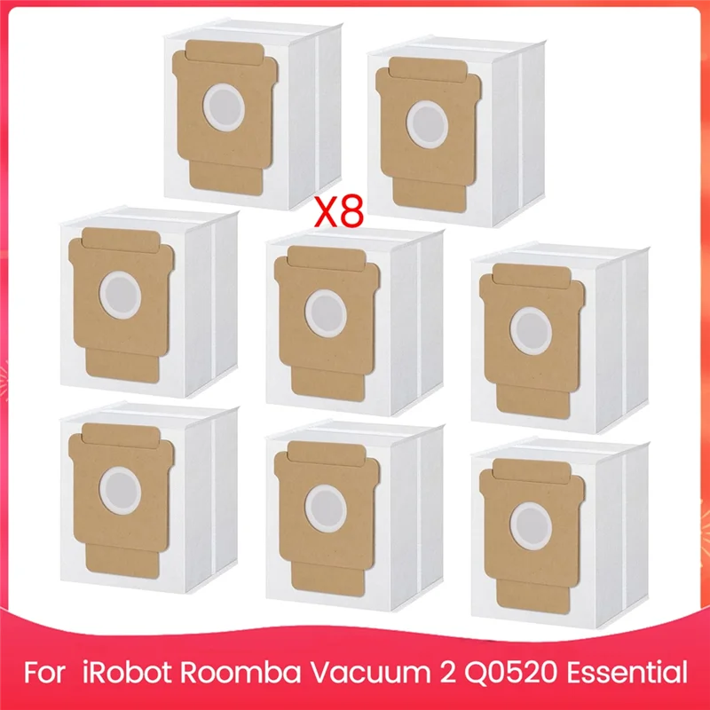 8 шт. Q0520 мешки для пыли для Irobot Roomba Vacuum 2 Essential робот-пылесос, комплект аксессуаров для мешков для утилизации
8 шт. Q0520 мешки для пыли для Irobot Roomba Vacuum 2 Essential робот-пылесос, комплект аксессуаров для мешков для утилизации