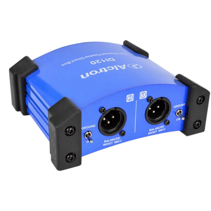 2X Alctron DI120 двухсторонний пассивный преобразователь сопротивления
2X Alctron DI120 двухсторонний пассивный преобразователь сопротивления