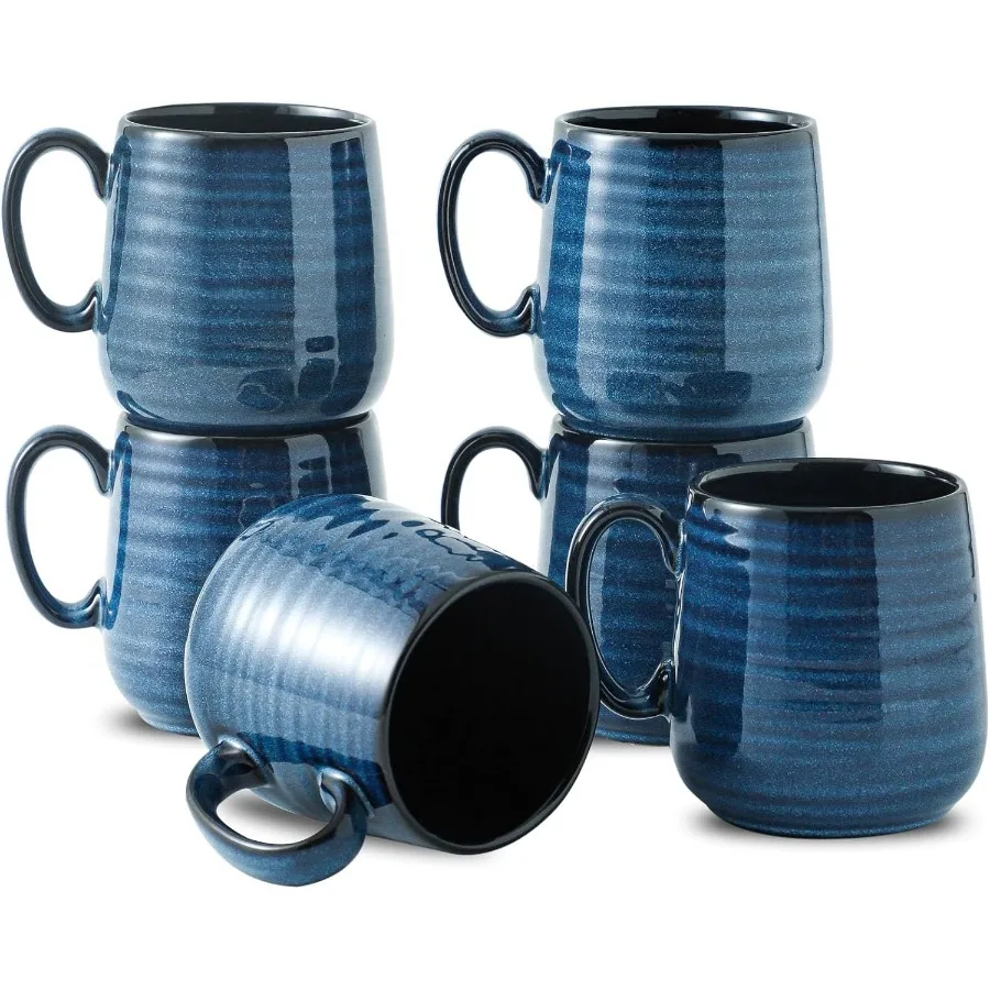 Espresso Cups 8 oz Small Coffee Cups Set of 6 Ceramic Mugs with Handle for Coffee Tea Cappuccino and Mocha Dishwasher Microwave
Espresso Cups 8 oz Small Coffee Cups Set of 6 Ceramic Mugs with Handle for Coffee Tea Cappuccino and Mocha Dishwasher Microwave