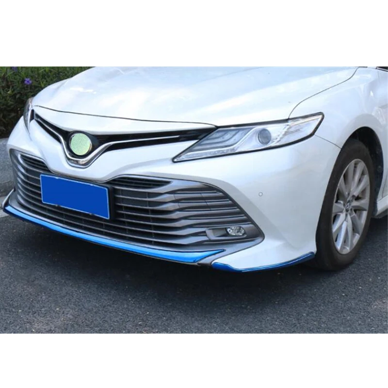 Накладки для переднего бампера 3 шт., новинка, диффузор для Toyota Camry Lips, декоративные аксессуары для столкновений, установка 2021 2022 2023
Накладки для переднего бампера 3 шт., новинка, диффузор для Toyota Camry Lips, декоративные аксессуары для столкновений, установка 2021 2022 2023